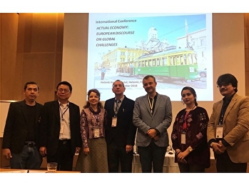 The Lecturers in Economics attended the
International Conference Actual Economy